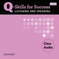 Q SKILLS FOR SUCCESS Listening and Speaking Intro Class CDs